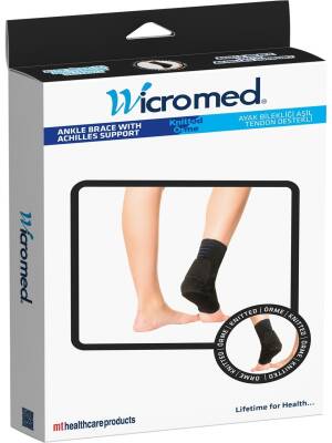 Wicromed Ayak Bilekliği Örgü Silikon Destekli Small - Wicromed