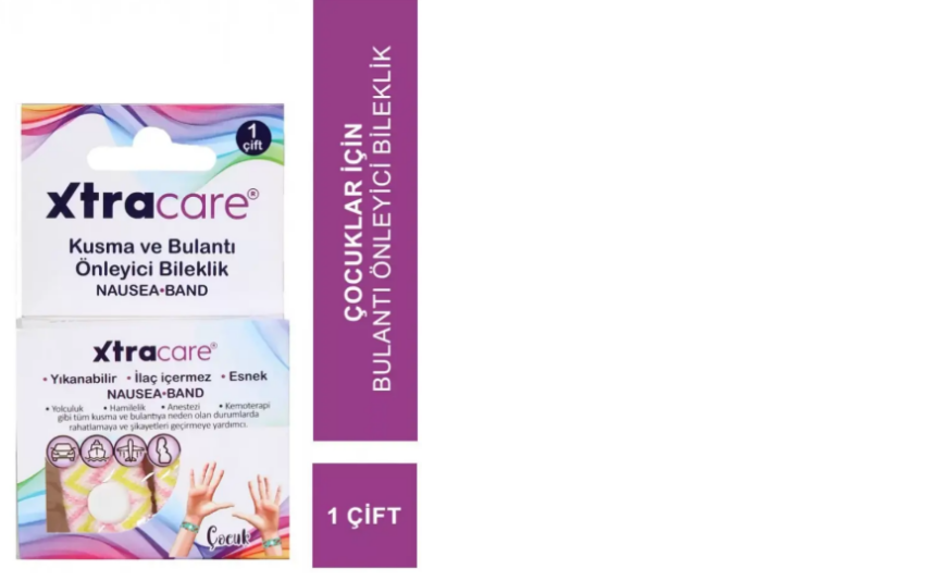 Xtracare Kusma ve Bulantı Önleyici Bileklik Çocuk - 1