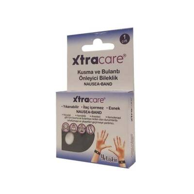 Xtracare Kusma ve Bulantı Önleyici Bileklik - Siyah - Xtracare