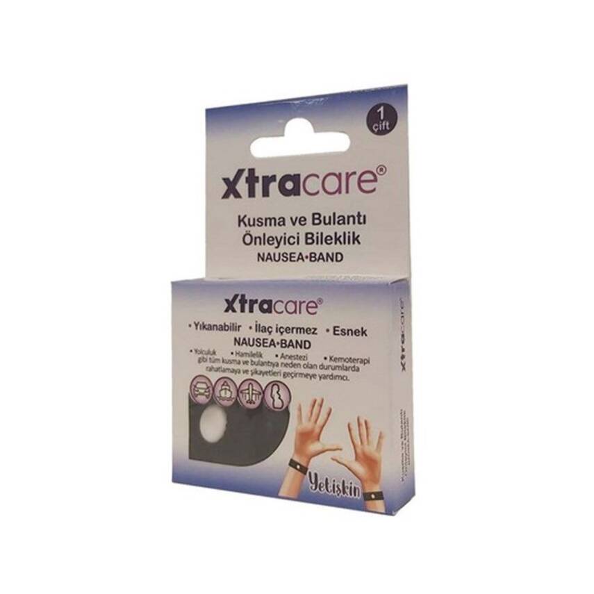 Xtracare Kusma ve Bulantı Önleyici Bileklik - Siyah - 1