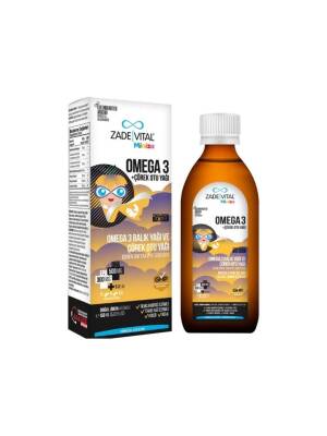 Zade Vital Miniza Omega 3 ve Çörek Otu Yağı 150 ml - Zade Vital