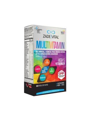 Zade Vital Multivitamin 30 Kapsül - Zade Vital